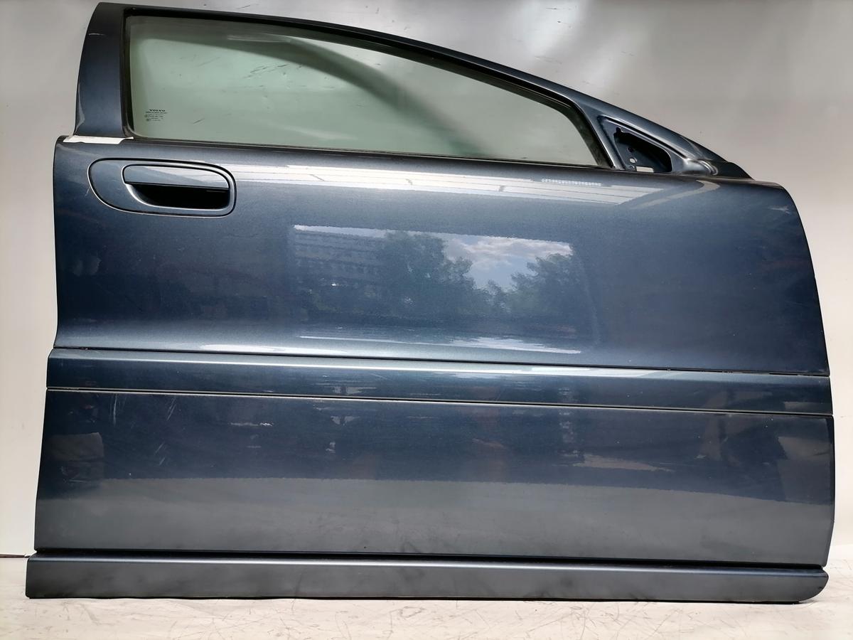 Volvo S60 original T&uuml;r vorn rechts 46600 Barents Blue Pearl Rohbau BJ08